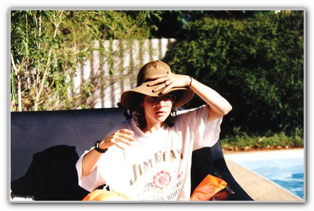 MJ wearing Akubra Hat